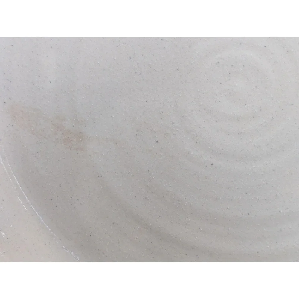 Heart Cutout Pie Plate Blue Rim Signed Studio Pottery